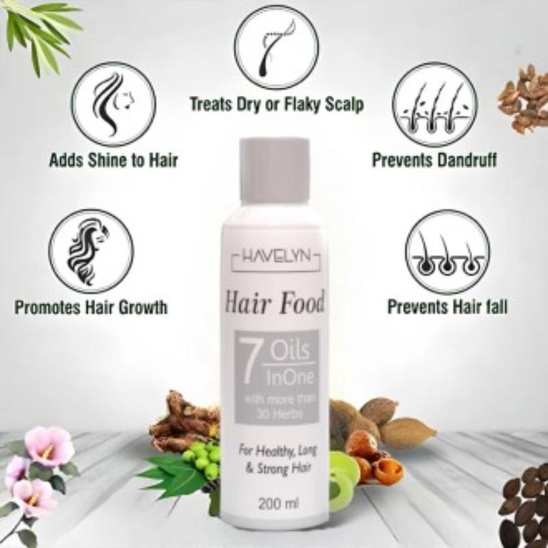 7 In 1 Hair Food Oil, 200ml - Pack Of 2