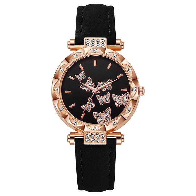 New Ladies Butterfly Digital Belt Watch