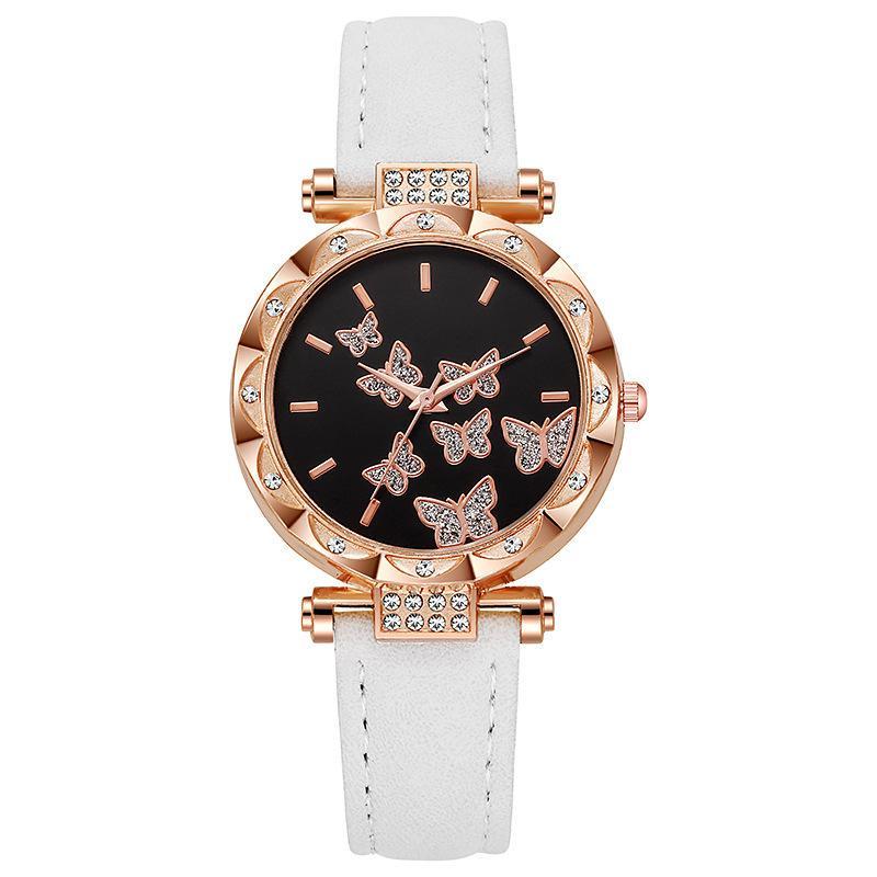 New Ladies Butterfly Digital Belt Watch