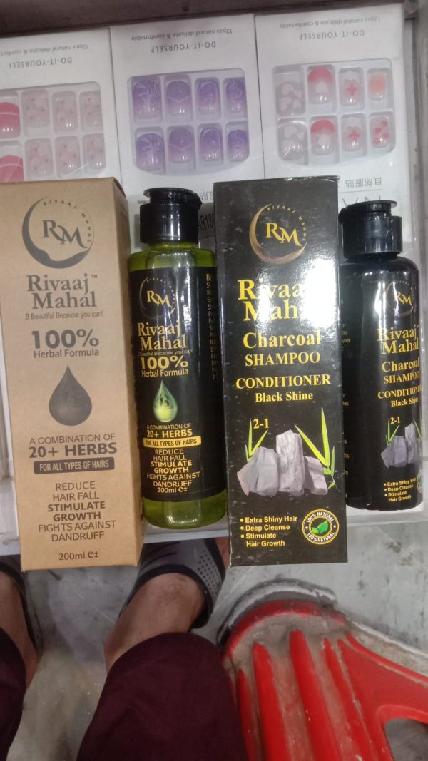 RIvaaj Mahal Hair Oil + Shampoo + Conditioner