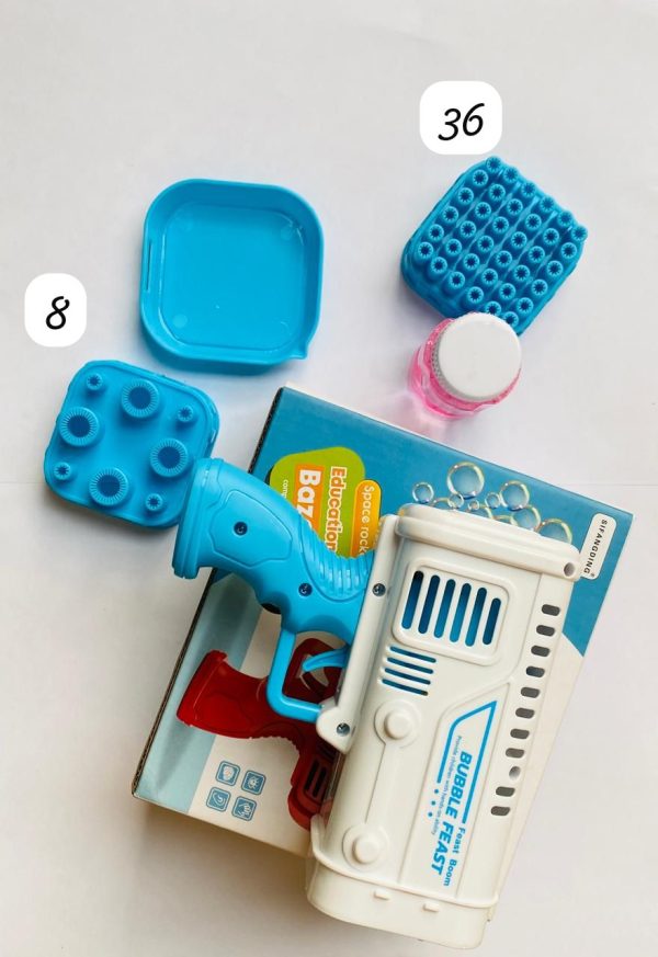 Bazooka Bubble Water Gun | Bazooka Water Bubble Gun Toy For Kids, Toddlers | Out Door Fun Water Spray Gun (random Color)