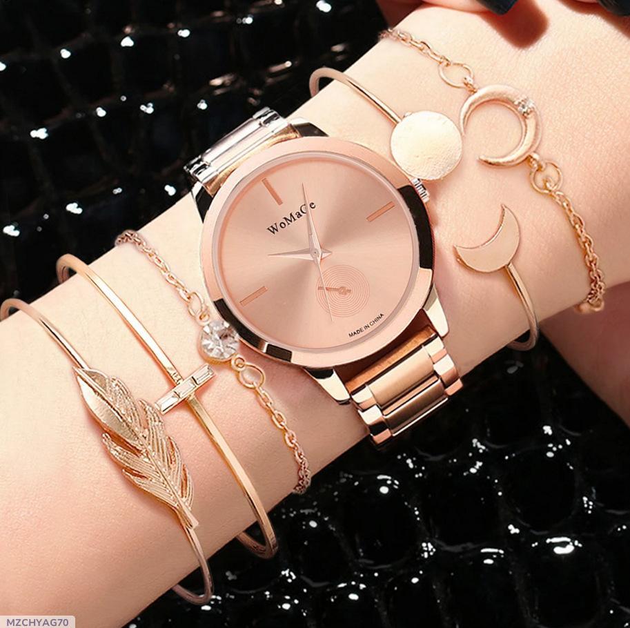 Women's Watch Temperament Business Quartz Watch Wristwatch Bracelet suit