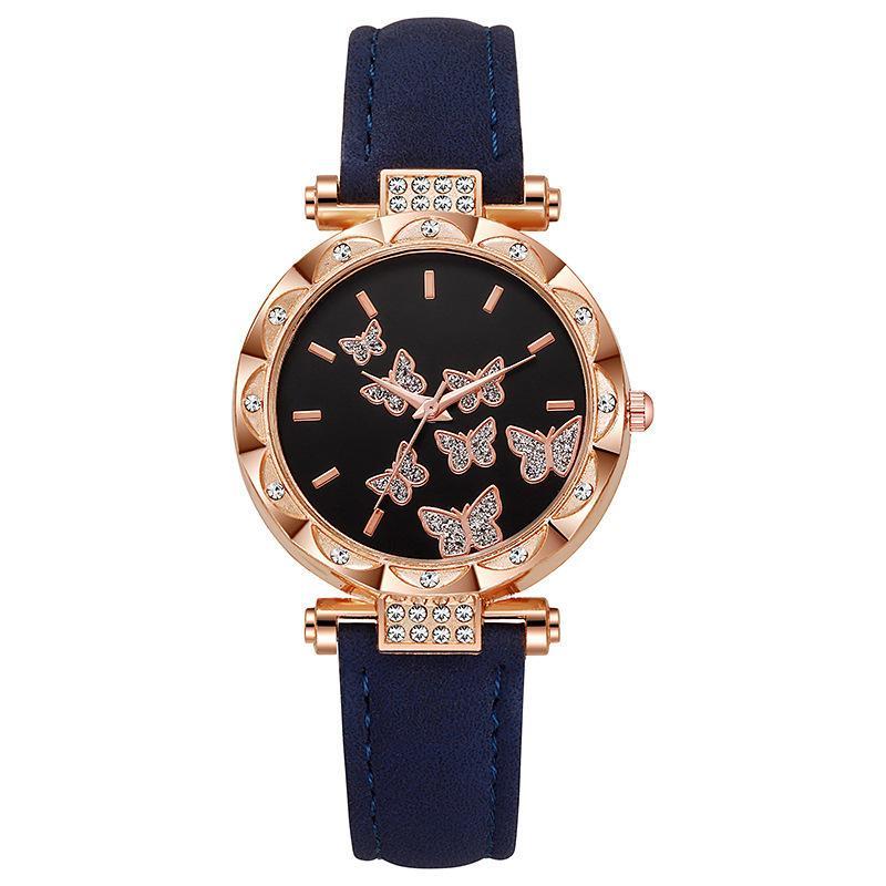 New Ladies  Butterfly Digital Belt Watch