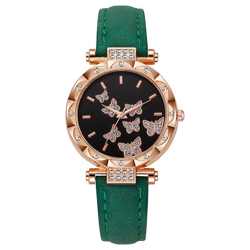 New Ladies  Butterfly Digital Belt Watch