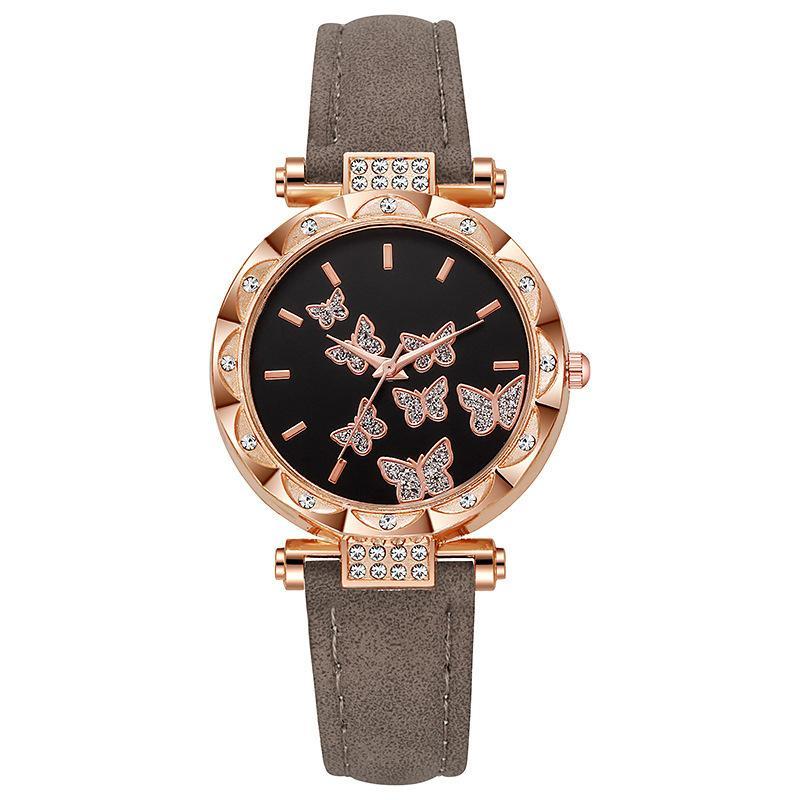 New Ladies  Butterfly Digital Belt Watch