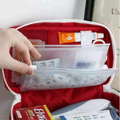 Medical First Aid Kit Pouch Empty Bag Emergency Medicine Storage Organizer Bag First Aid Kit